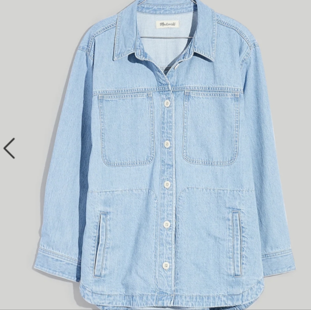 Madewell oversized shacket